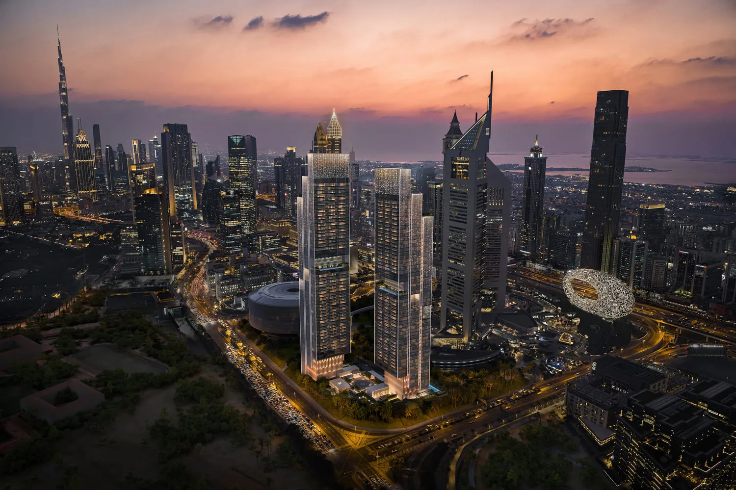 Jumeirah Residences Emirates Towers · render 1