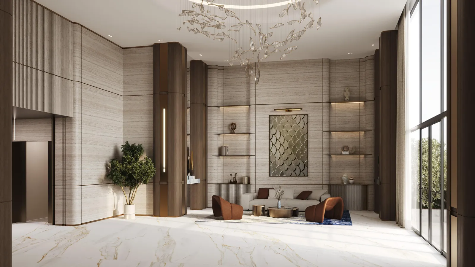Binghatti Hillviews · render 1