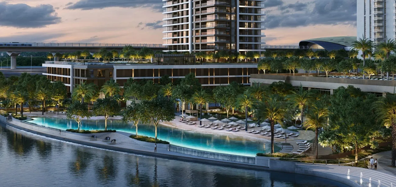 Palace Residences Creek Blue · render 1