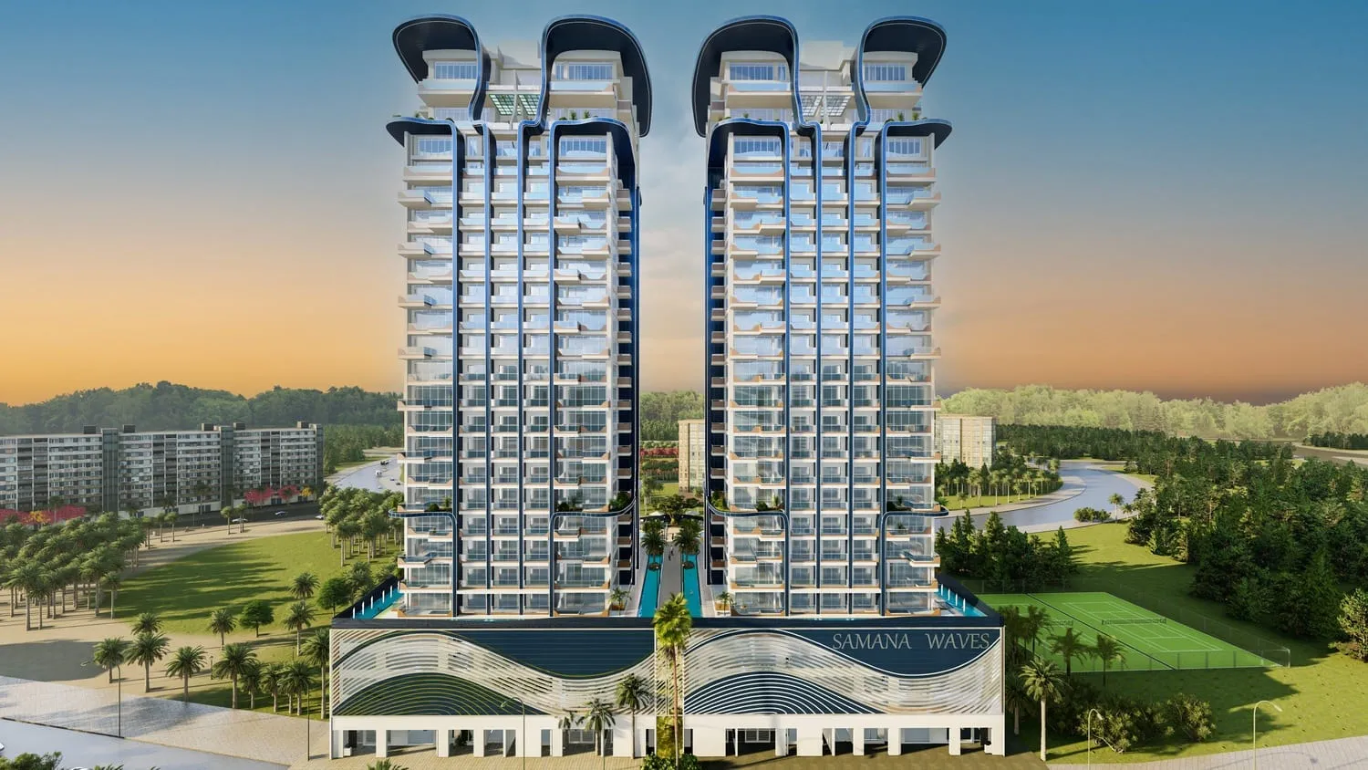 Samana Waves Phase II · render 1