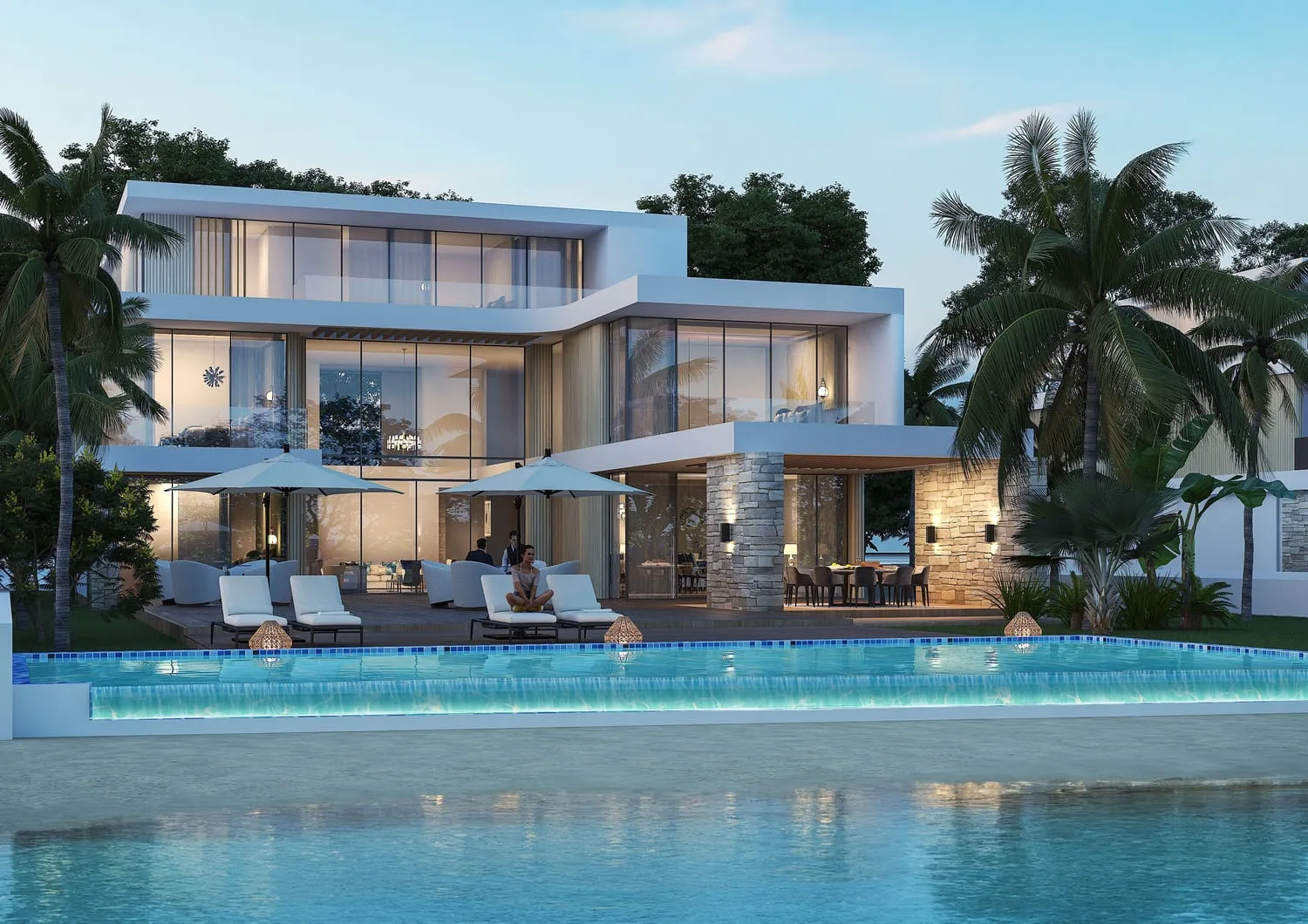 Sobha Siniya Island Villas Phases 1 and 2 · render 1