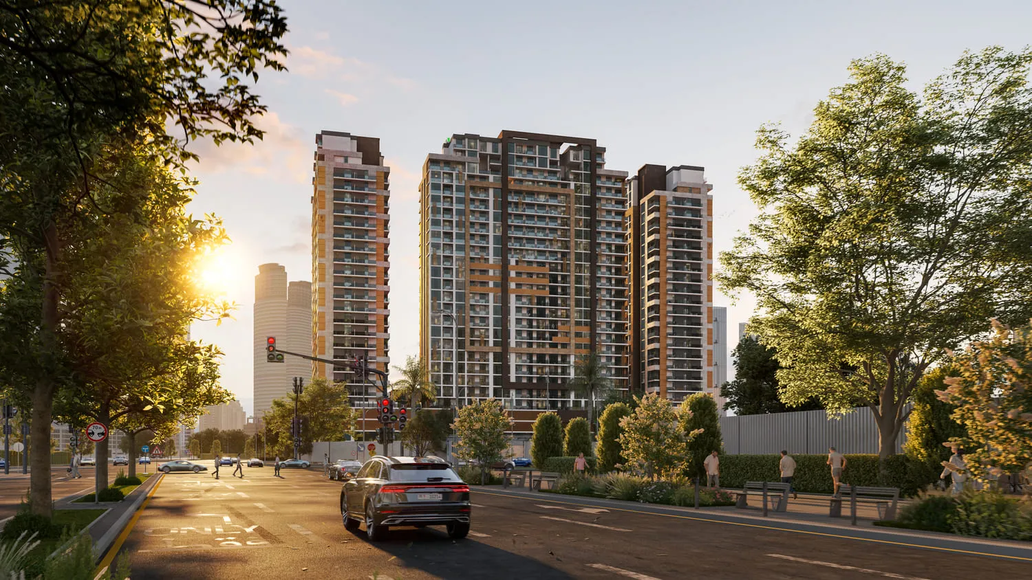 The District · render 1