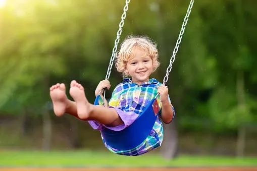 Kids Play Area  at Binghatti Hillside.